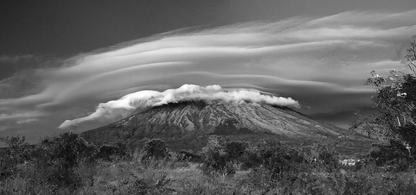 Mount Agung - Viewed from Tulamben - Copyright Jeff Mullins www.Reefwreckandcritter.com