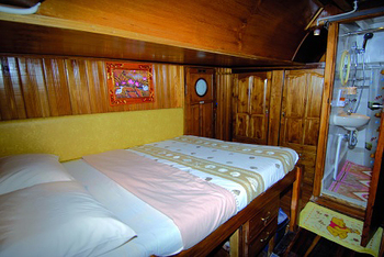 Double Bed - Raja Ampat Liveaboard